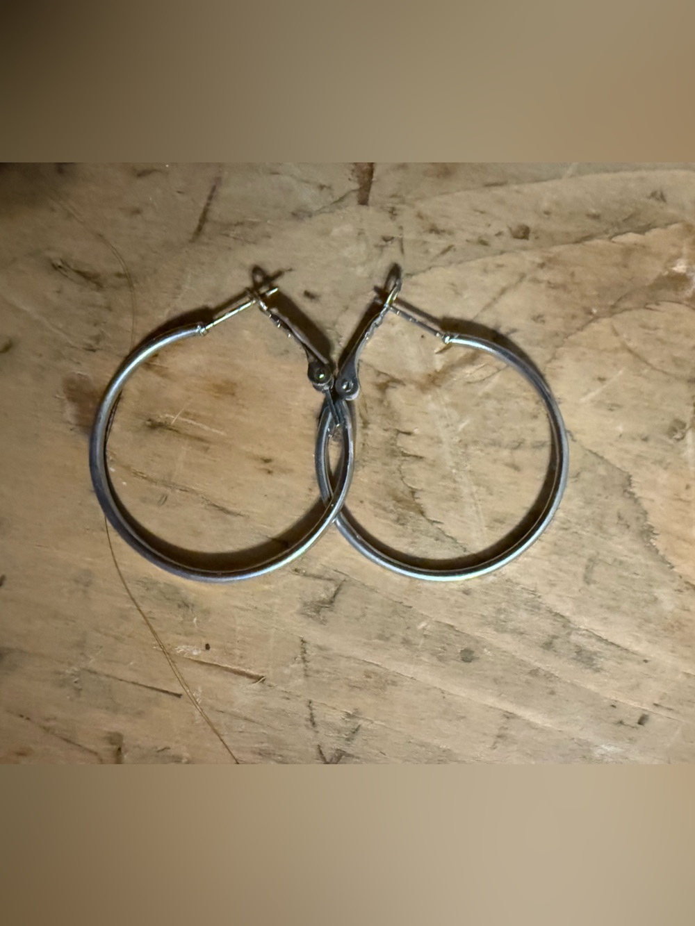 Silver Hoop Earrings
